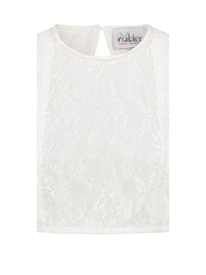 Nübler Dirndlbluse Kurzarm Emanuelle in Creme günstig kaufen 38