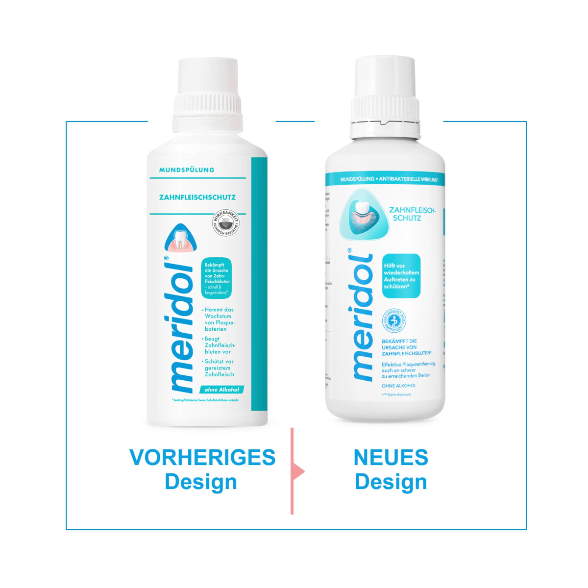 Mundspülung Zahnfleischschutz antibakteriell, 400 ml