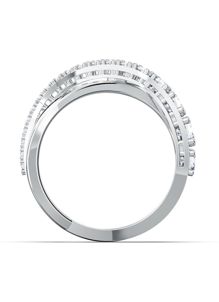 Inel Swarovski Rows cu cristale
