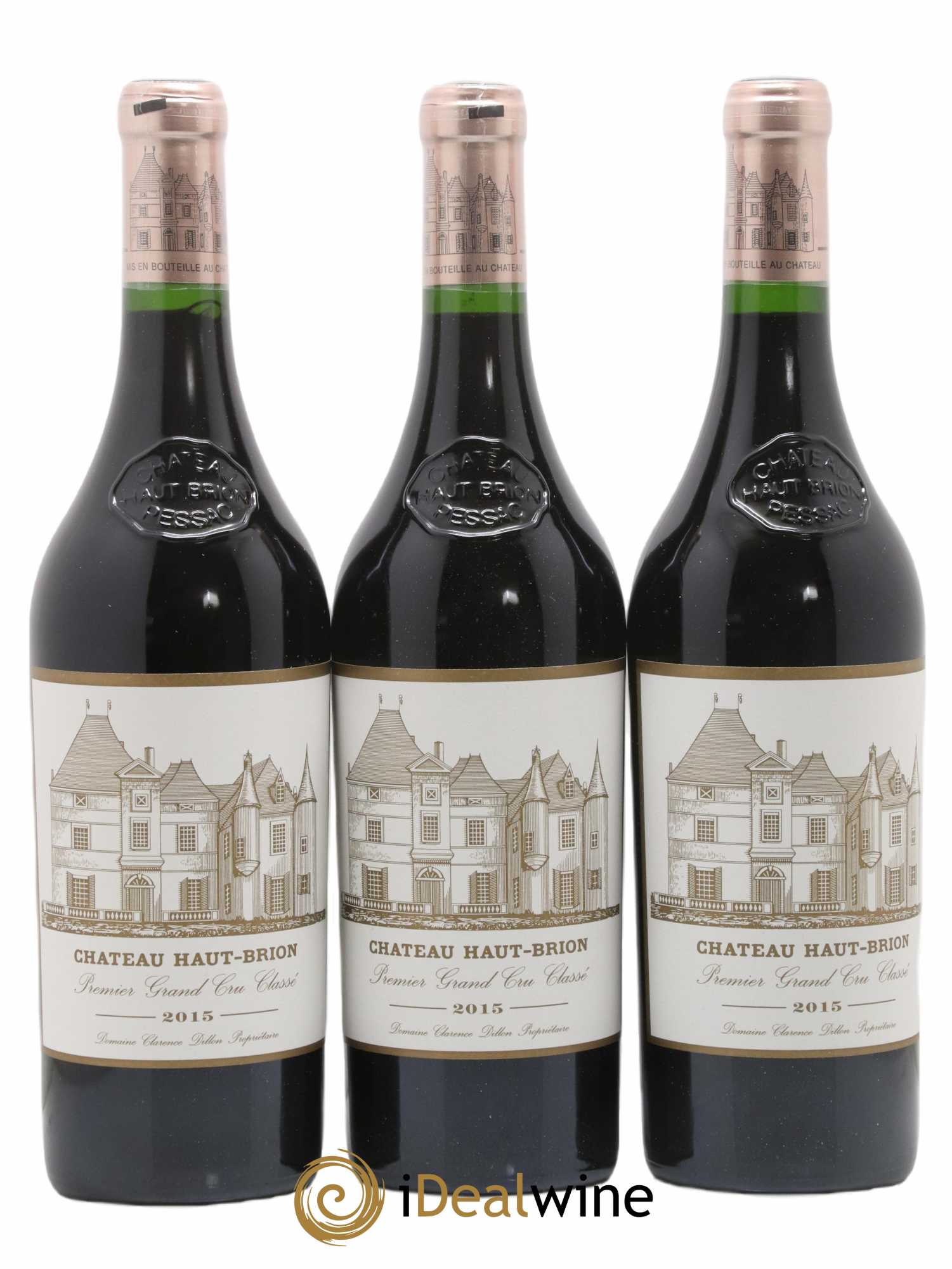 Château Haut Brion 1er Grand Cru Classé  2015 - Lot de 6 Bouteilles