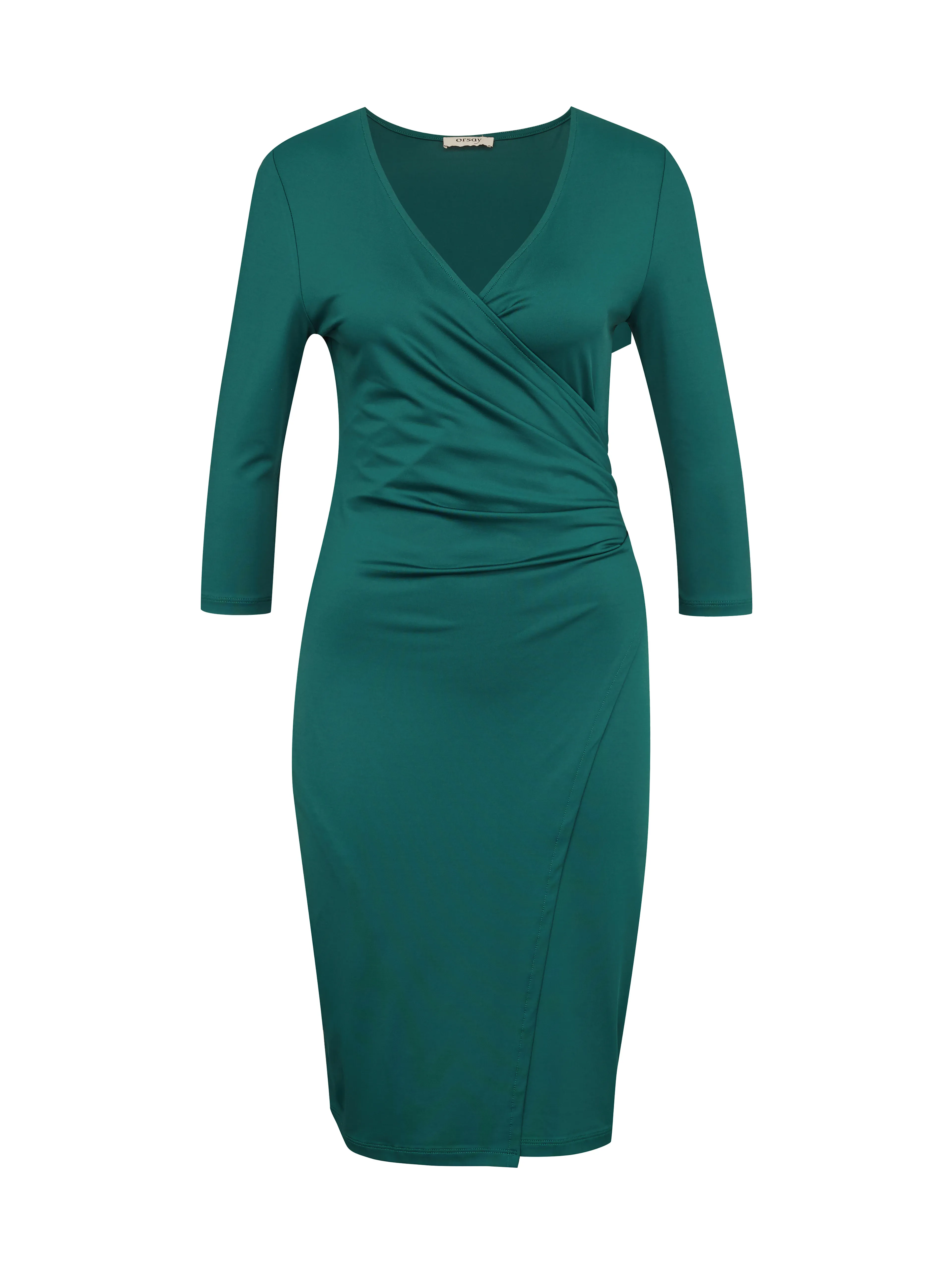 Grünes knielanges Damenkleid ORSAY