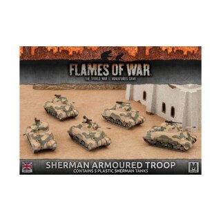 Armoured Fist Sherman Armoured Troop (Plastic)
