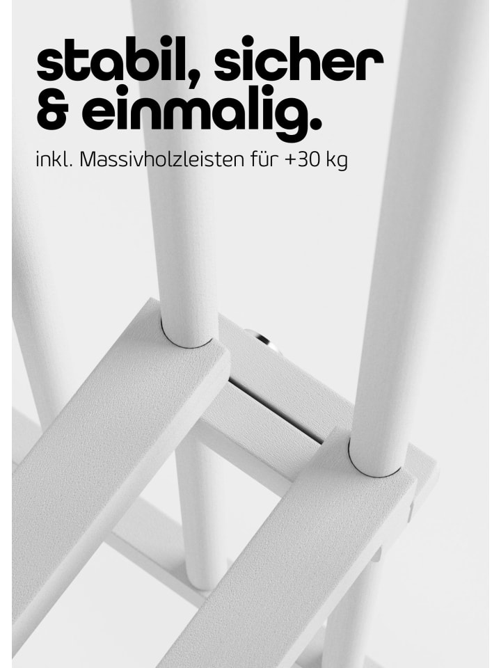 Sämann Sämann Laufgitter mit Matratze - weiß - Premium Kollektion günstig kaufen