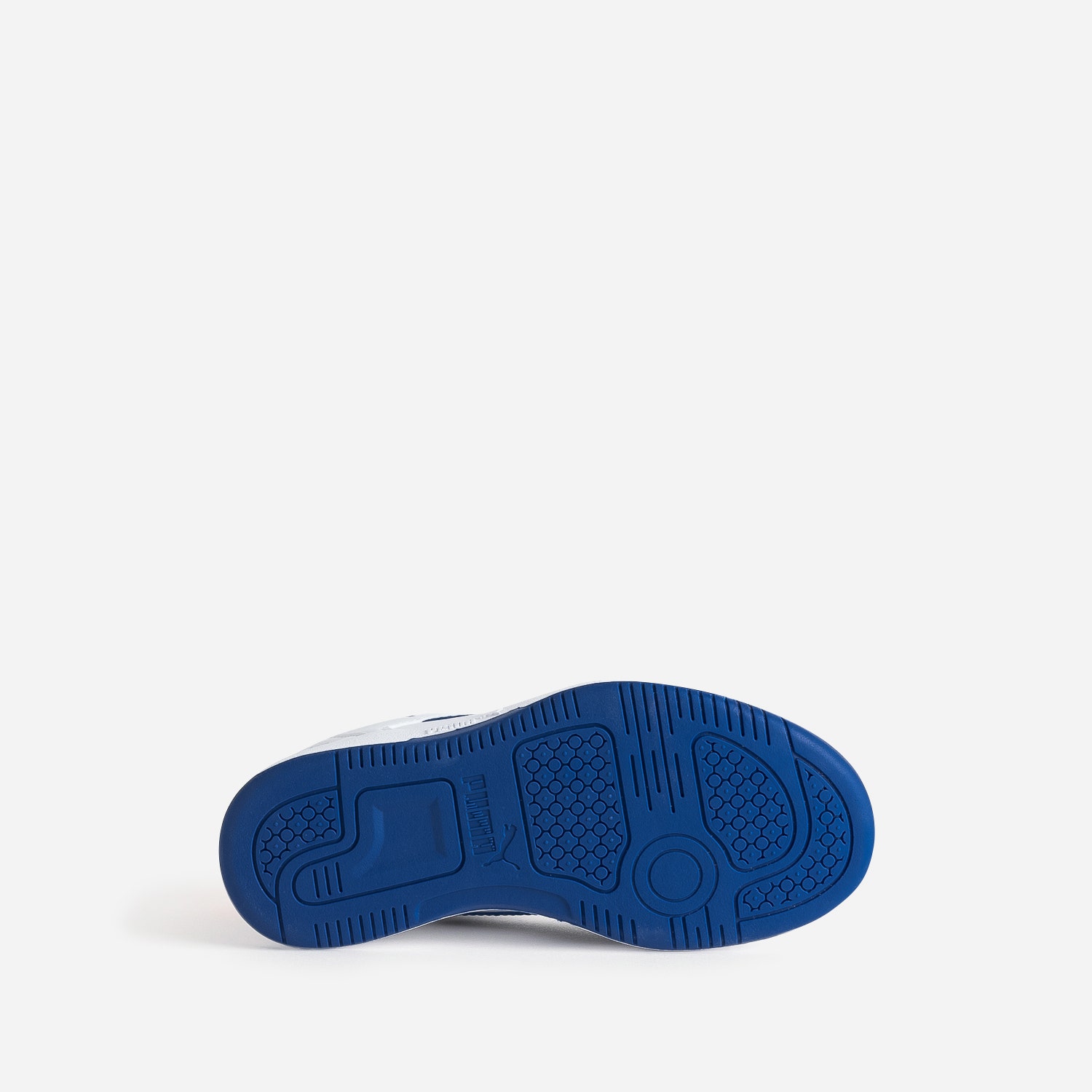 Tennis PUMA blanche, bleue, orange
