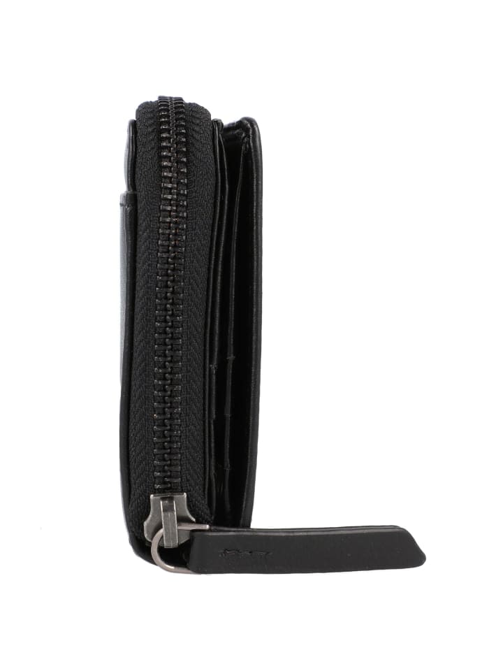 Police PT389-10368 Geldbörse Leder 12 cm in black günstig kaufen onesize