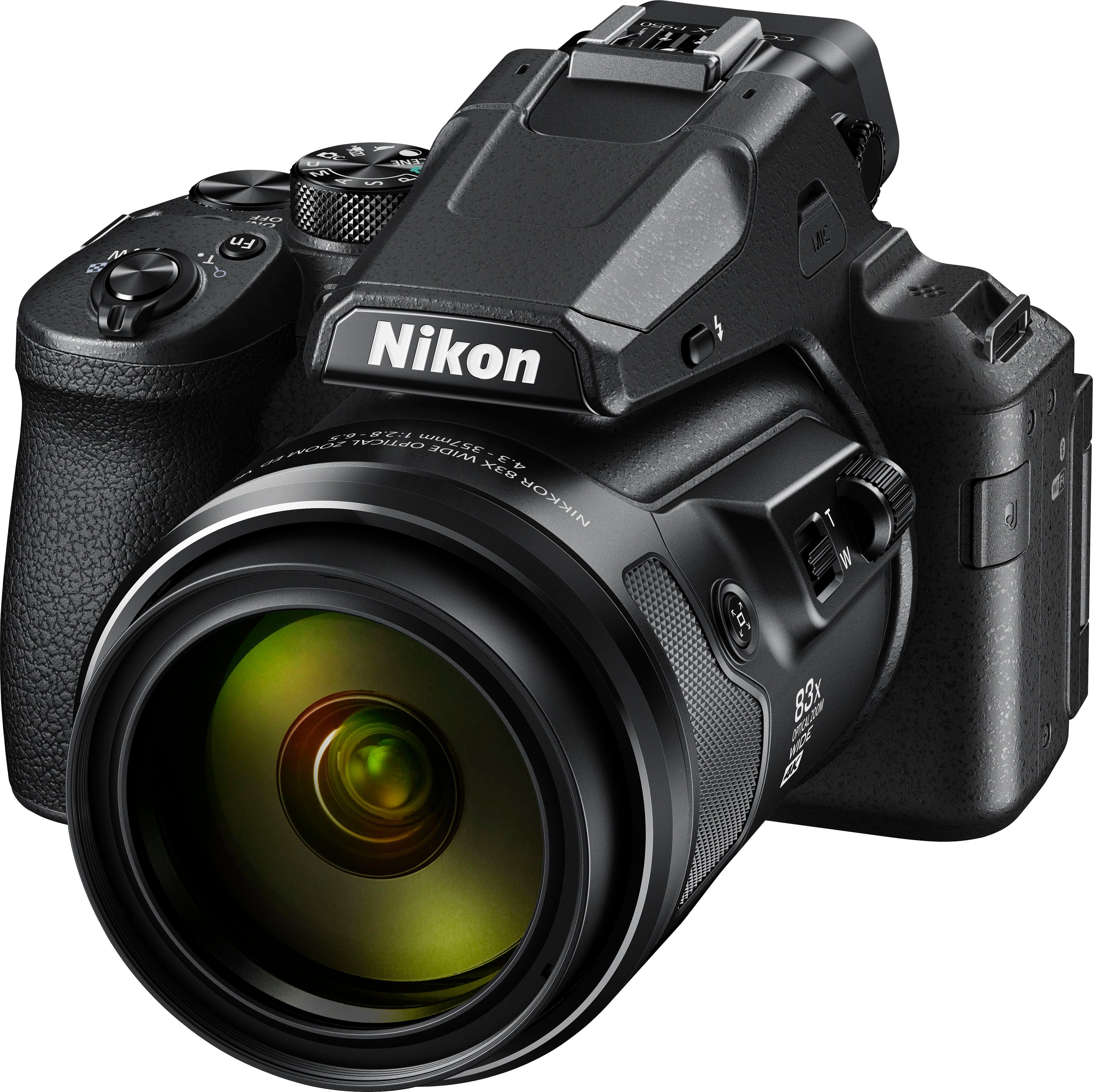Nikon Coolpix P950 Bridge-Kamera (16 MP, 83x opt. Zoom, Bluetooth, WLAN (WiFi)