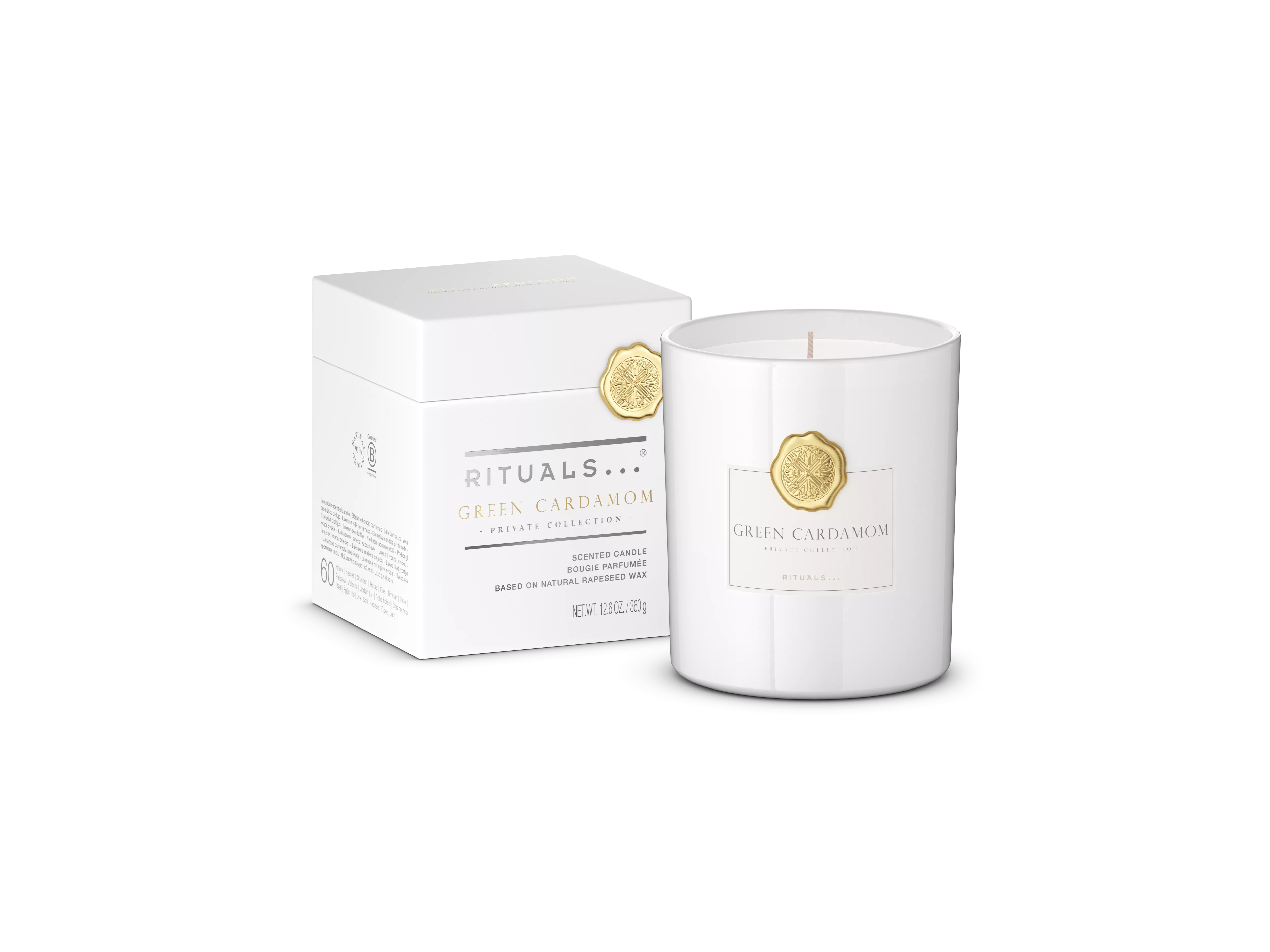 Bougie parfumée à la cardamome verte