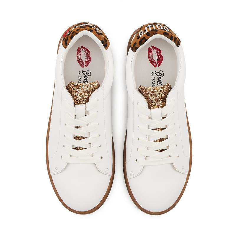 Baskets en cuir Simone cours toujours
