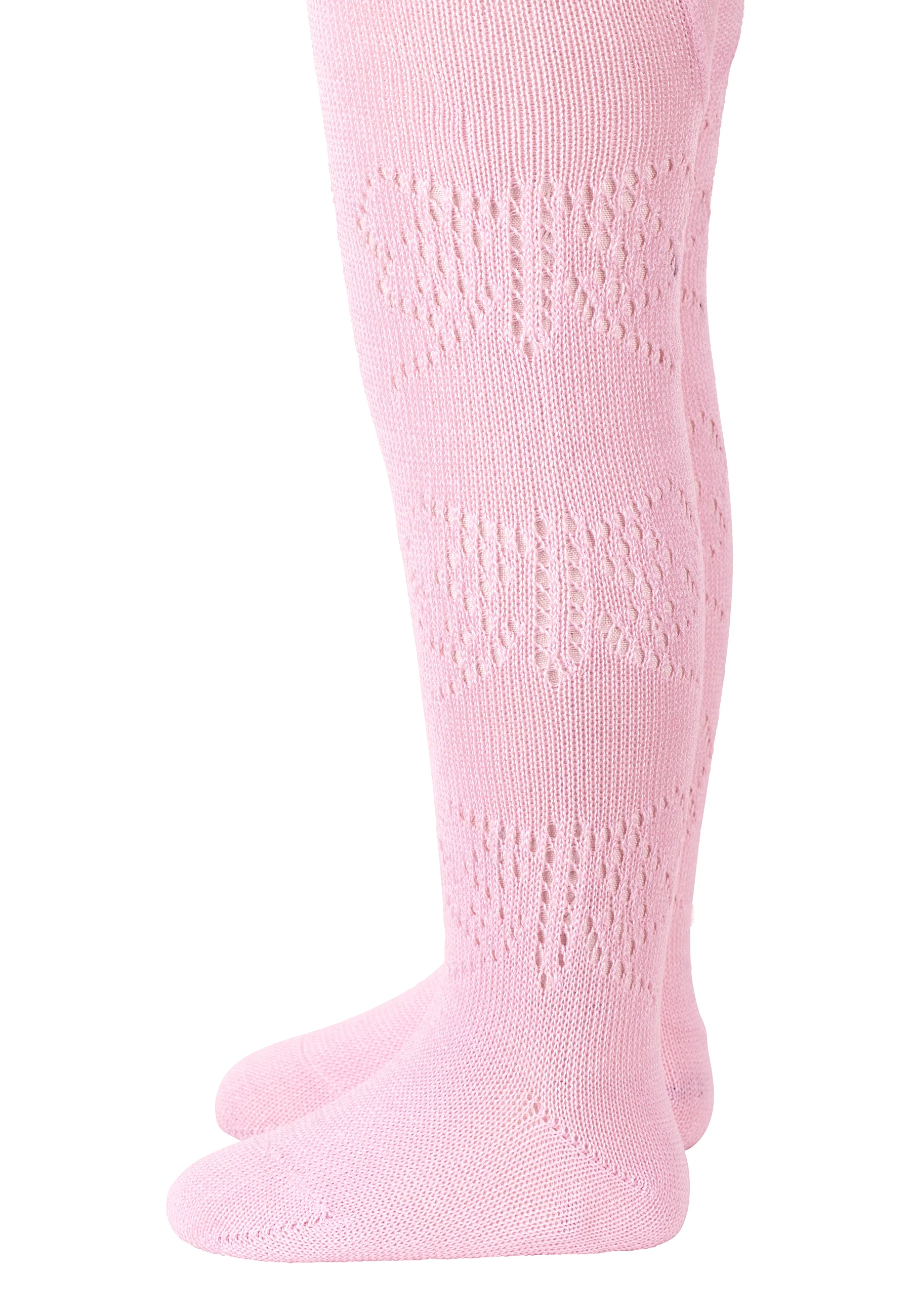 Strumpfhose Sommer mit Motiv Schmetterling in rosa