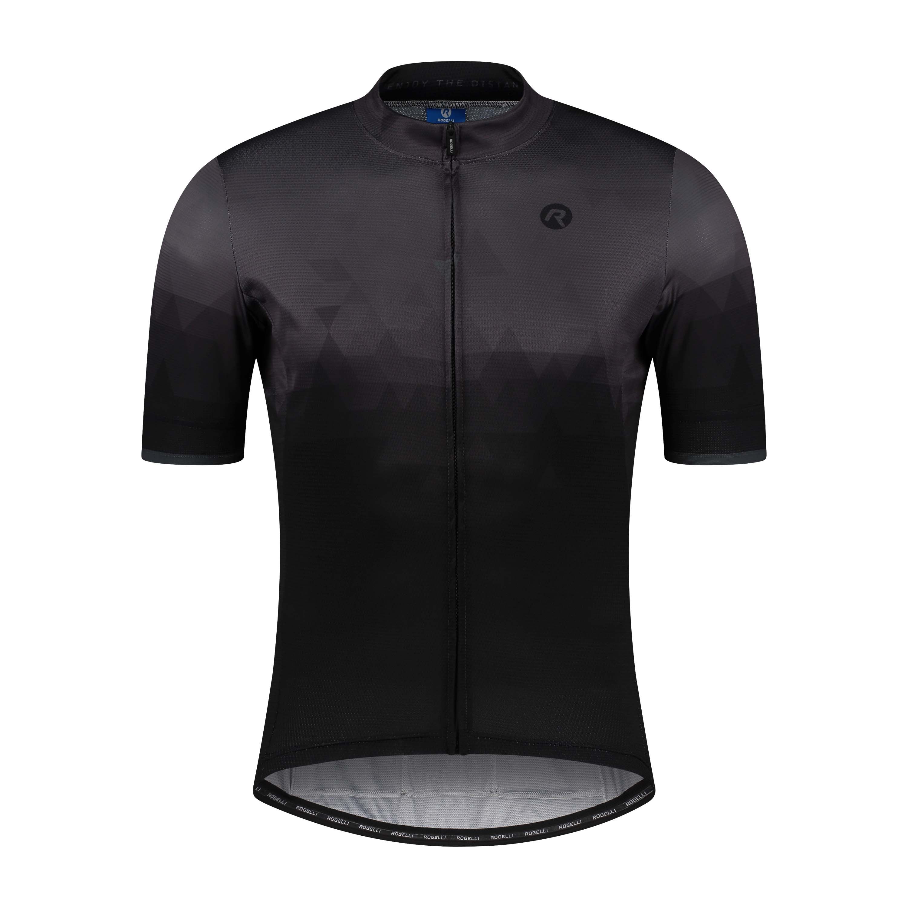 Rogelli Sphere Schwarz/Grau Herren Radtrikot Kurzarm