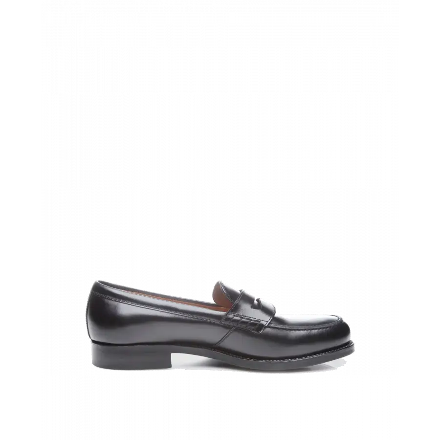 Heinrich Dinkelacker - Loafer JANOSCH K PLAIN AC Antikcalf - schwarz