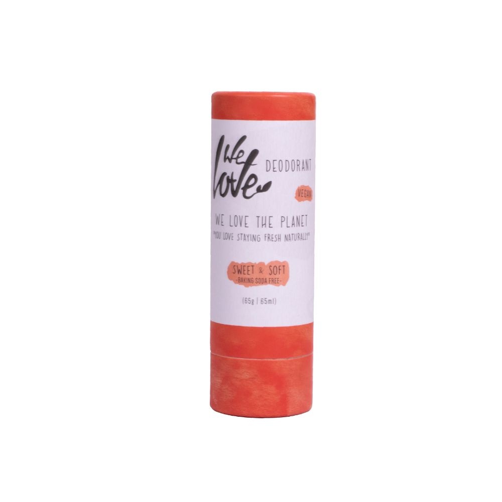 we love the planet Sweet & Soft VEGAN & HYPOALLERGENIQUE Déodorant Stick