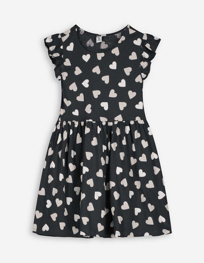 Kleid - Ärmel mit Volants
