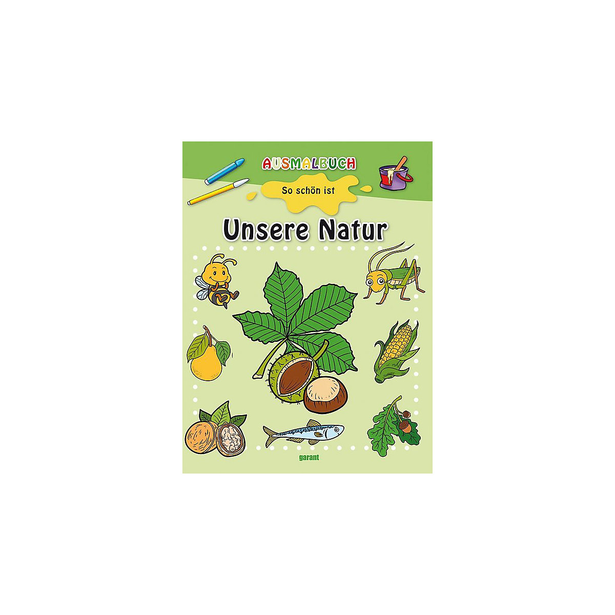 Ausmalbuch - Im Wald