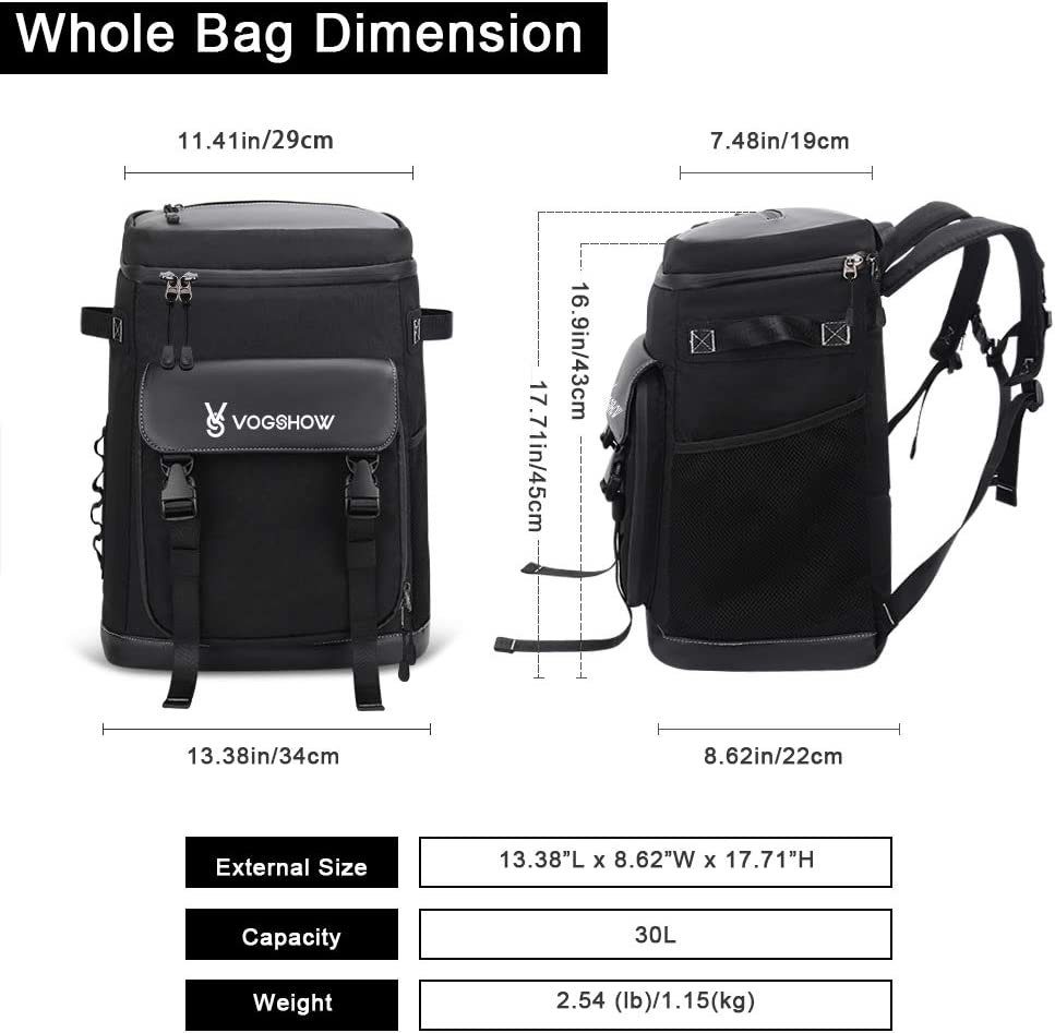 GOLDEN Kühltasche GOLDEN Kühlrucksack 30L Großer, Kühltasche Isolierter Rucksäcke