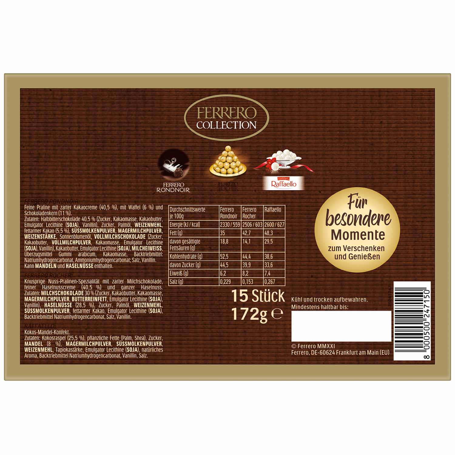 Ferrero Collection 15er (MHD 30.03.2024)