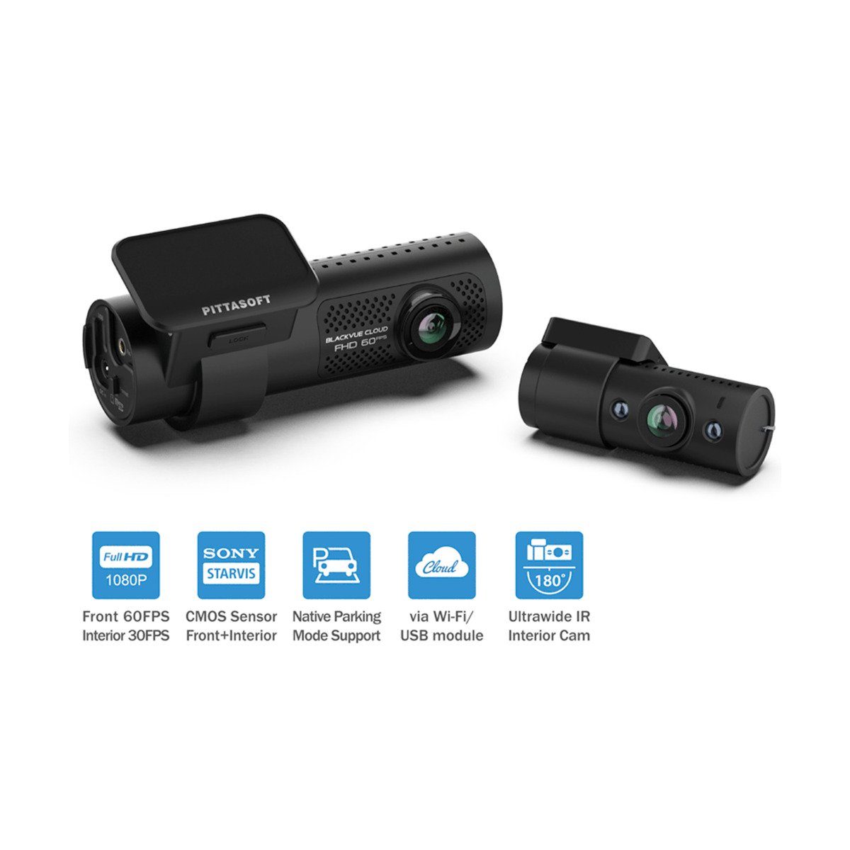 BlackVue BlackVue DR770X-2CH IR 64GB Dashcam + Innenkamera, Dashcam