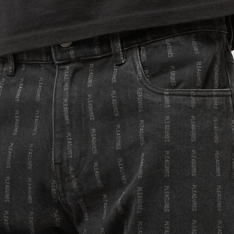 Pleasures Impact Striped Denim black