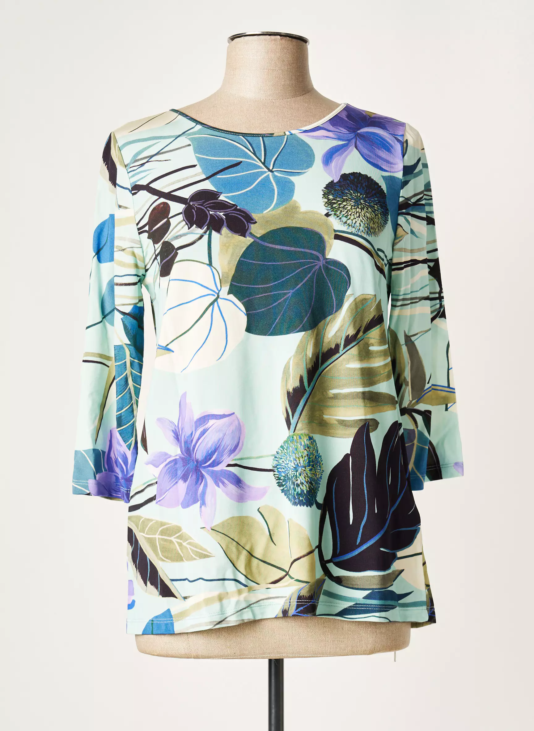 Eleonora Amadei Tshirts Femme couleur bleu