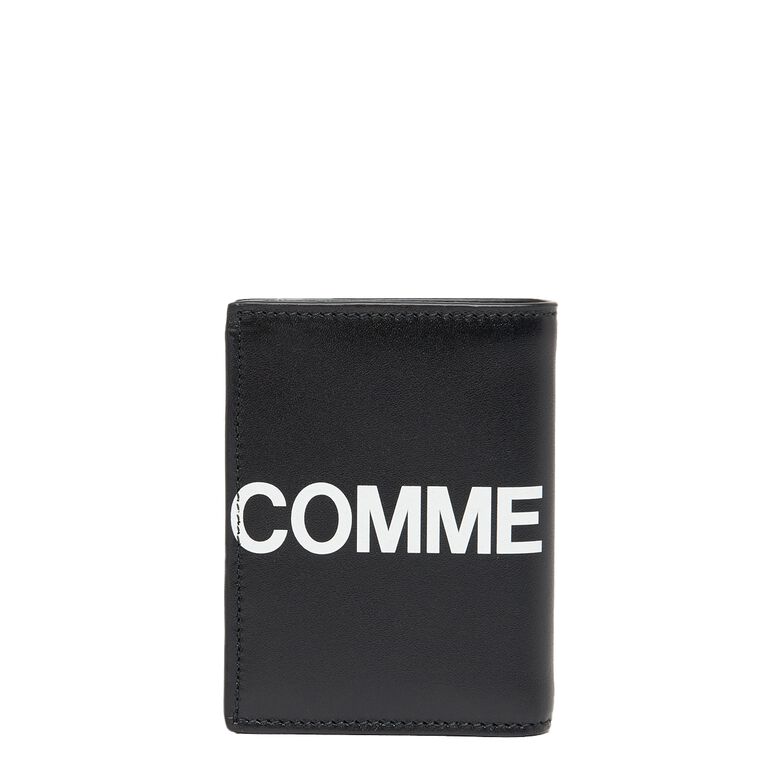 Comme des Garcons Wallet Huge Logo black