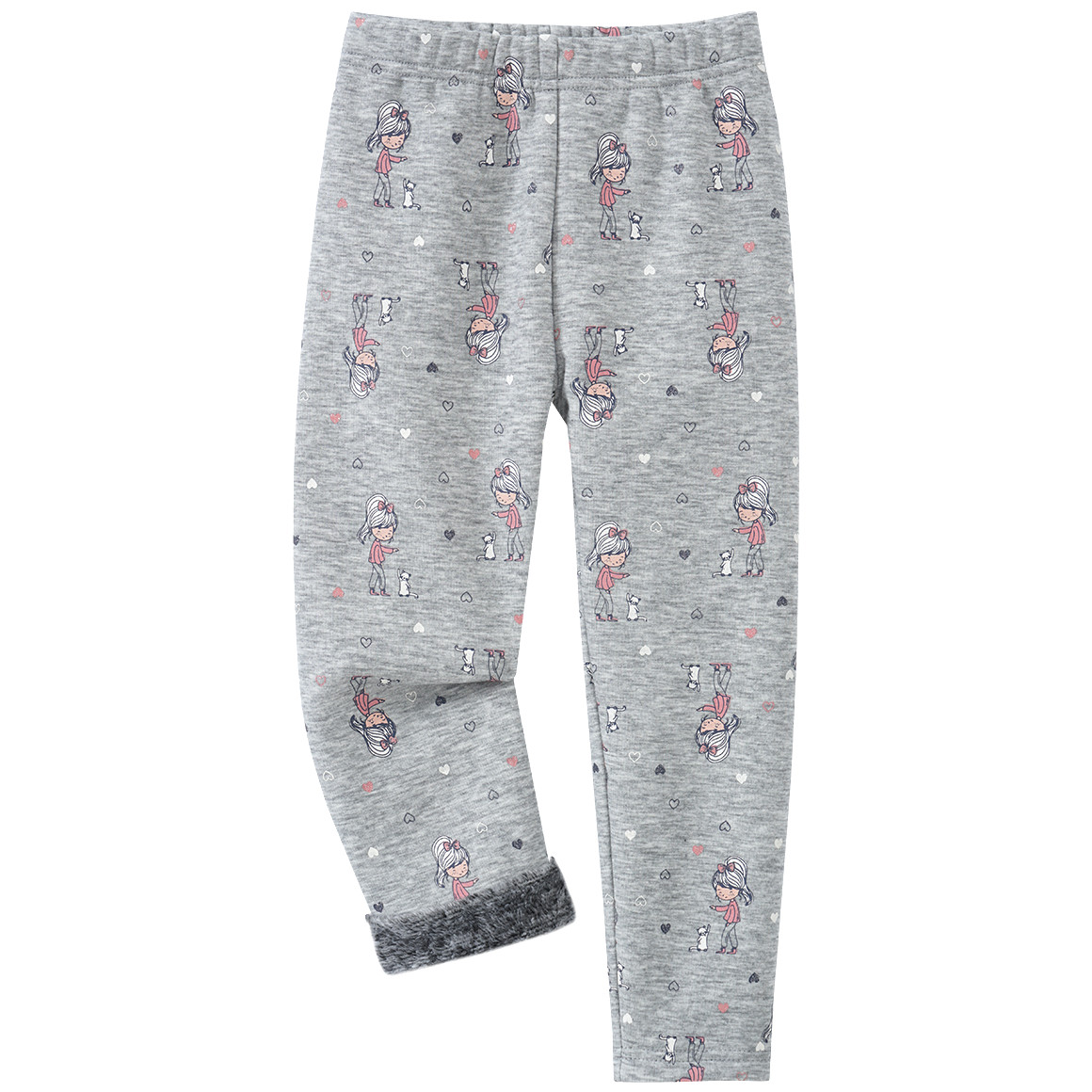 Mädchen Thermo-Leggings mit Glitzerdetails