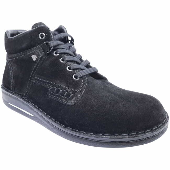 FINN COMFORT Freizeit Schnürer schwarz