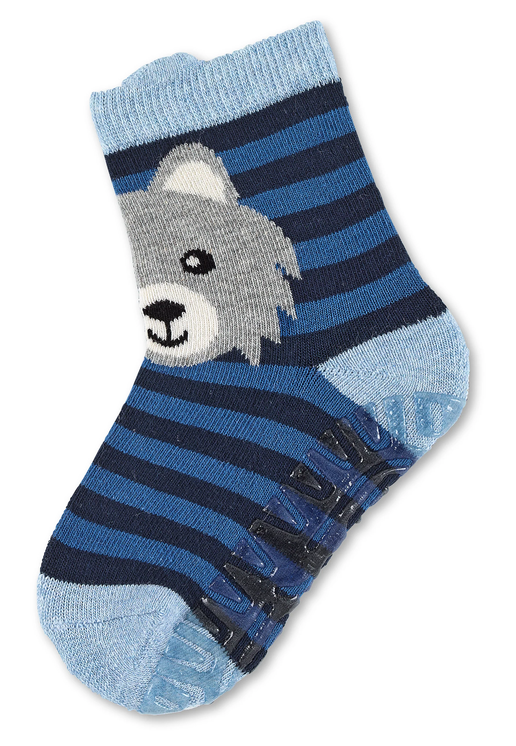 Fliesen Flitzer AIR Motiv Wolf in Blau oder Grau