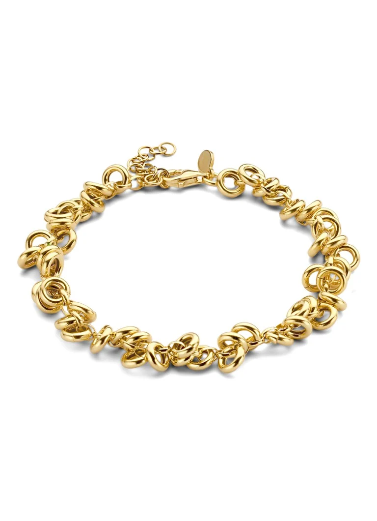 Βραχιόλι Casa Jewelry Jada επιχρυσωμένο με χρυσό