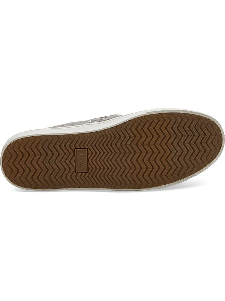 TOMS Slipper in Grau günstig kaufen