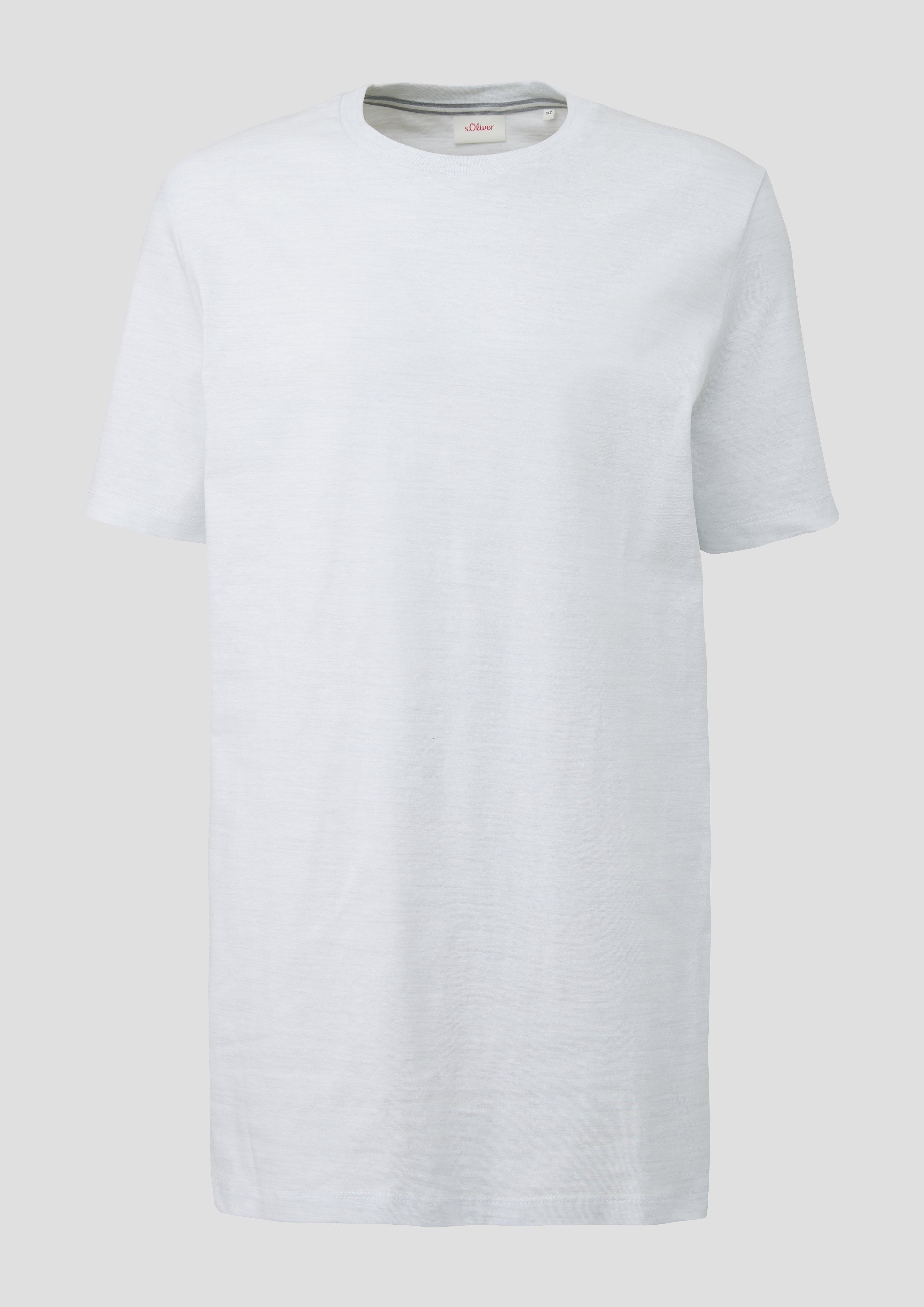 T-Shirt mit Rundhals-Ausschnitt  2148810-01W7