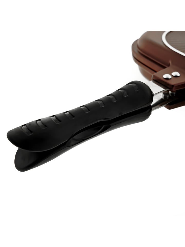 Cheffinger Doppelpfanne in Burgundy Wendepfanne Doppelseitige Pfanne Bratpfanne in Burgundy günstig kaufen onesize