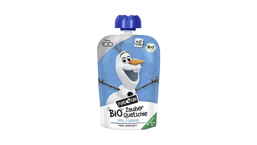 PURE&FUN Olaf Bio Zauber Quetschie 100 g