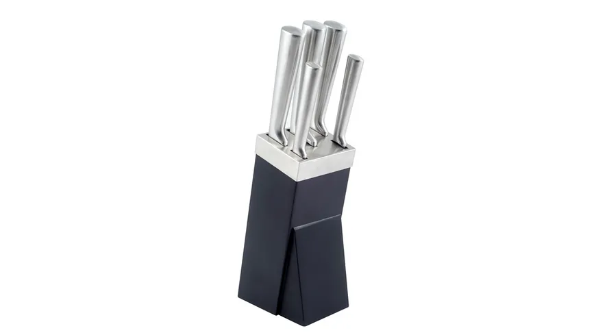 kuppels Messerblock Steel 6-tlg. edelstahl