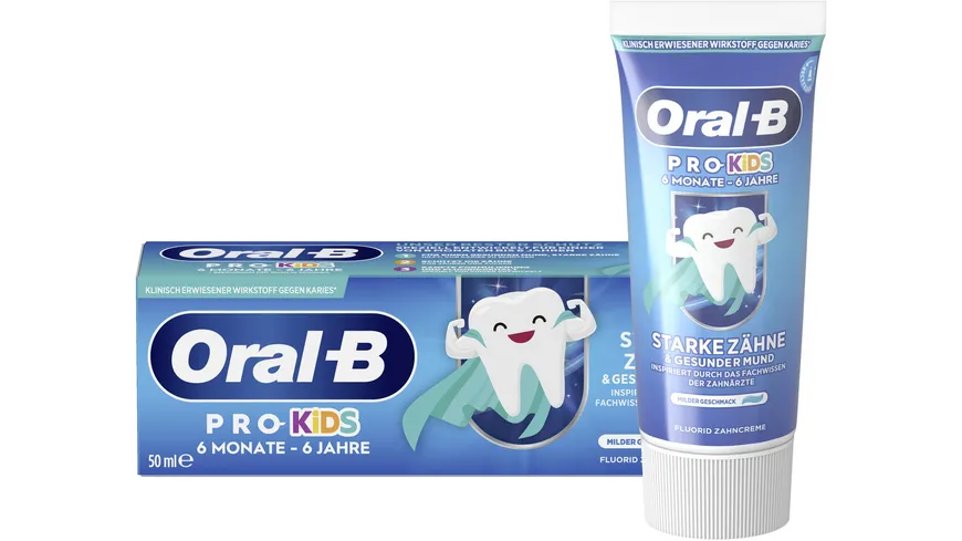 Oral-B pro Kids Zahncreme für starke Zähne 50 ml