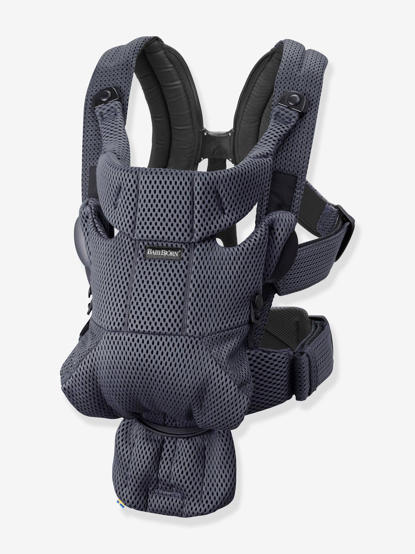 Porte-bébé physiologique BabyBjörn Move Mesh 3D vert sauge