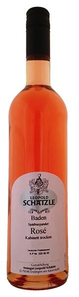 Weingut Leopold Schätzle Schätzle Spätburgunder Rosé 2020