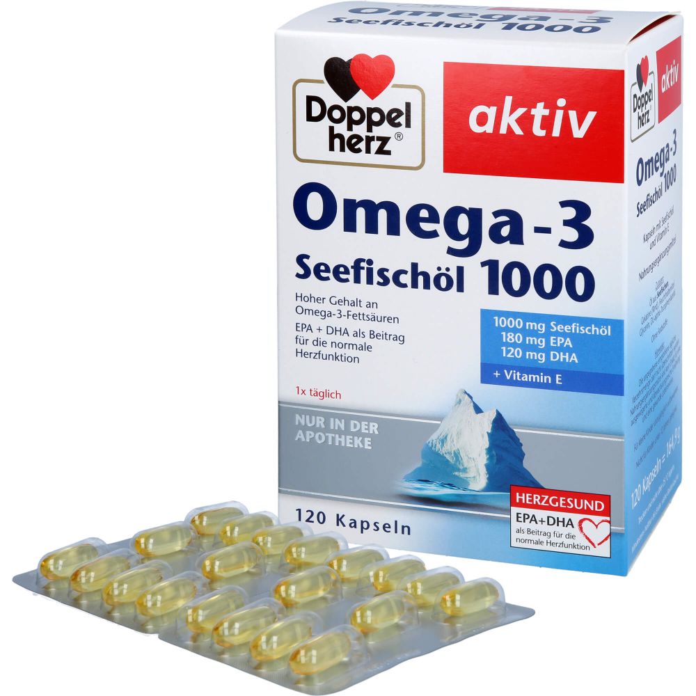 Omega-3 Seefischöl 1000 Kapseln