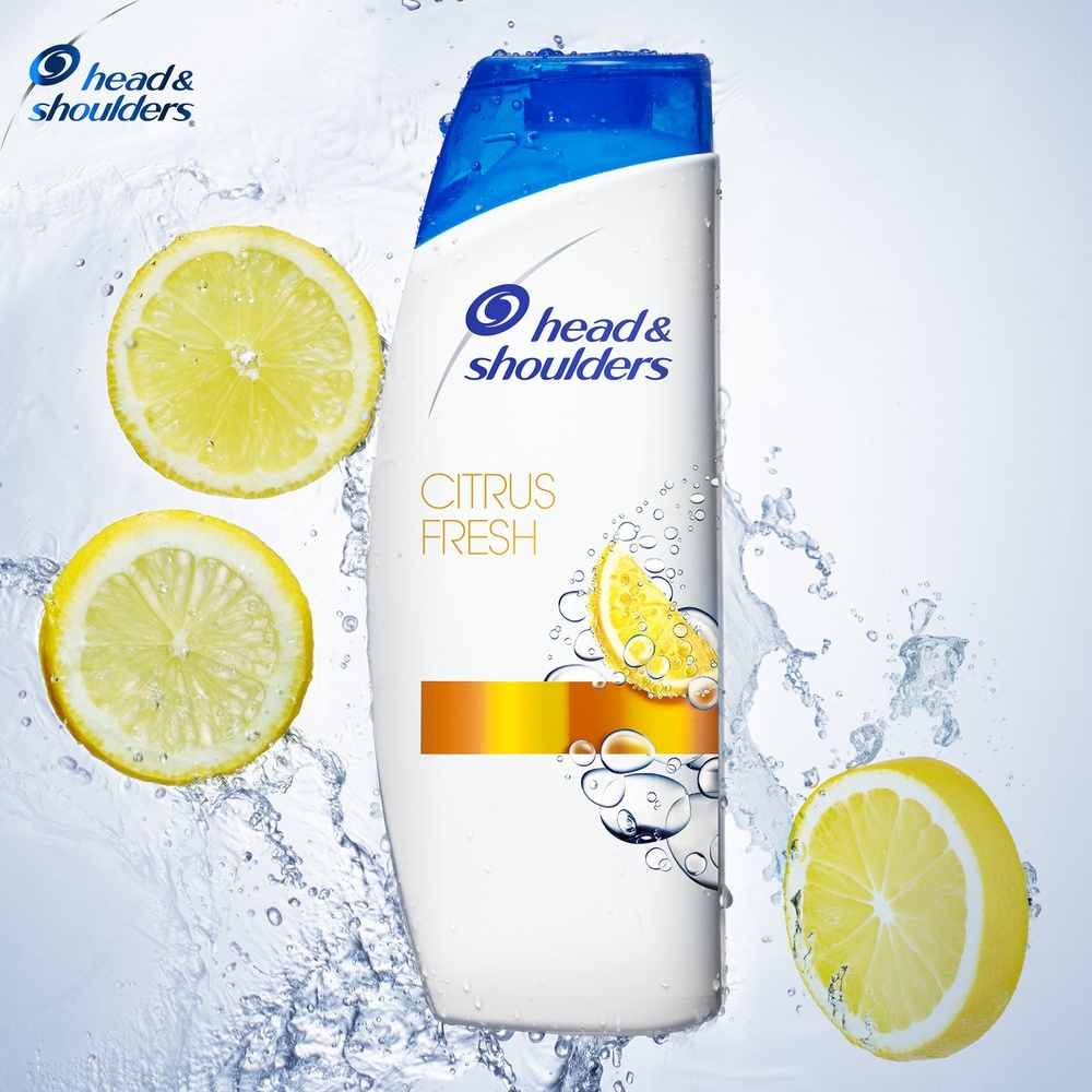 head & shoulders Head & Shoulders Citrus Fresh Shampoing, 2x285ml Shampoing