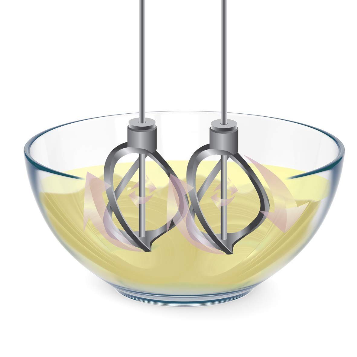 RUSSELL HOBBS Handmixer Swirl Quartz 25892-56 Helix-Quirle 5 Stufen Turbo 350 W, 350 W