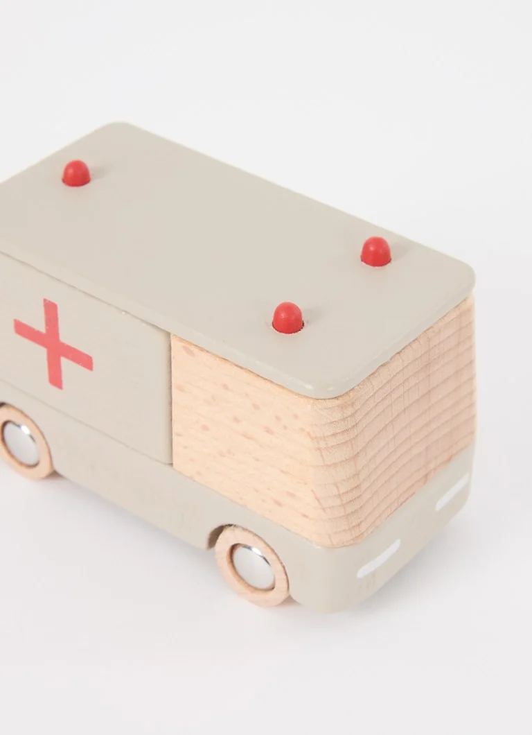 Mini ambulanță din lemn Liewood Village