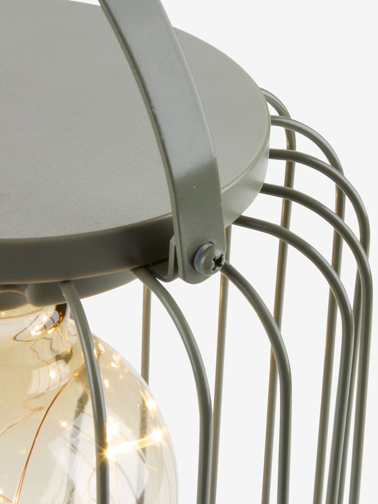 GLENTE Batteriebetriebene Lampe GLENTE Ø18xH27cm, mix