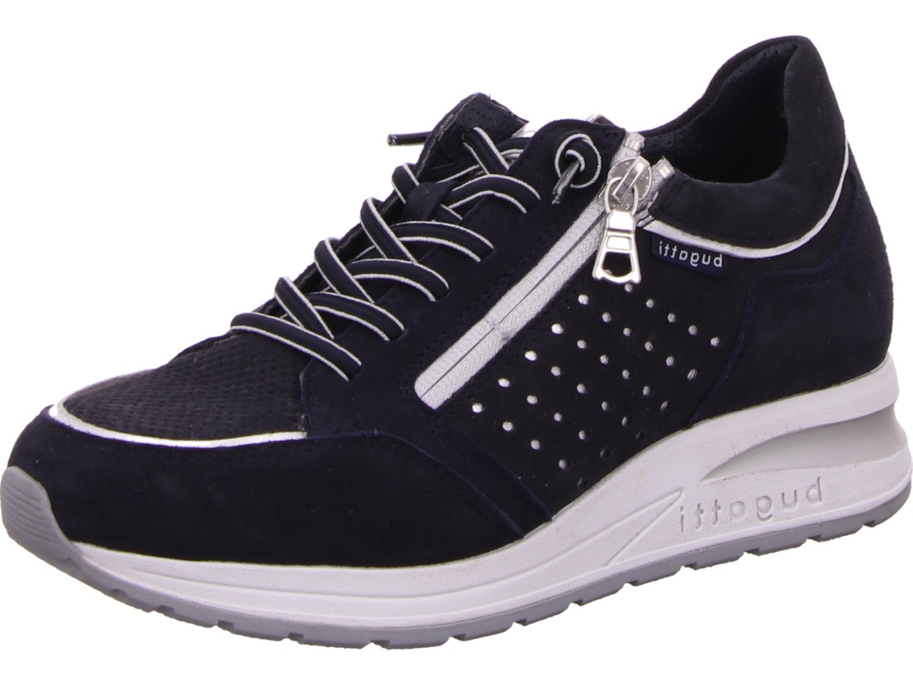 BUGATTI Sportliche Slipper blau VENICE