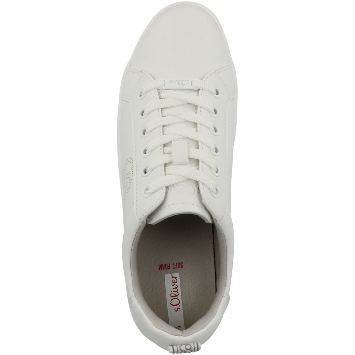 s.Oliver 5-23630-30 Sneaker Low weiss