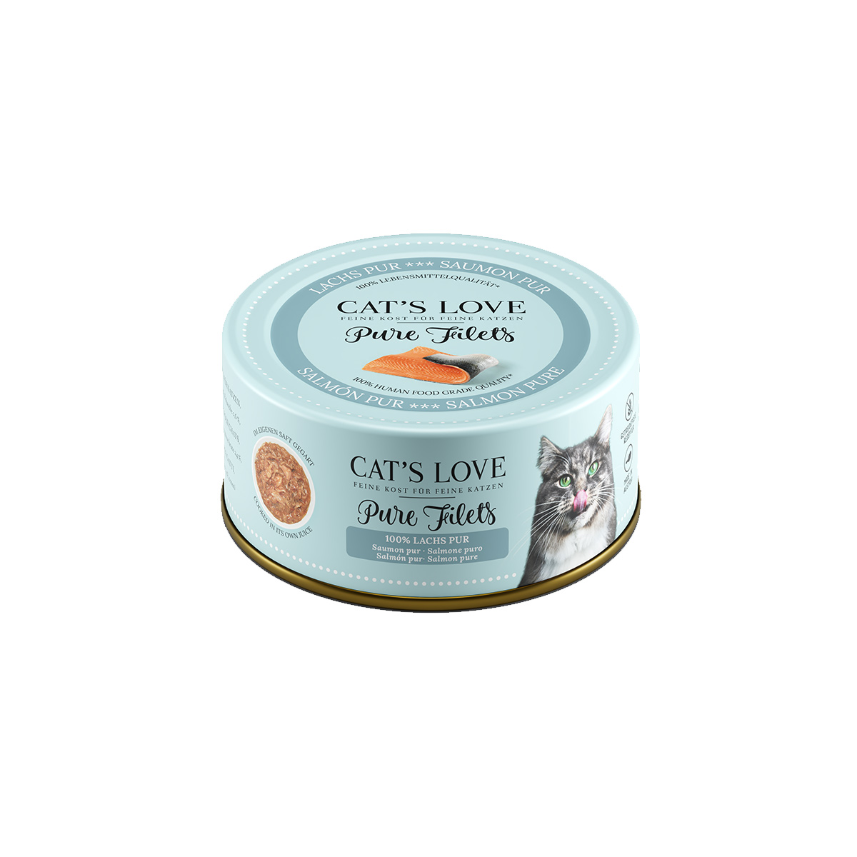 Cat's Love Pure Filets Lachs günstig kaufen bei ZooRoyal