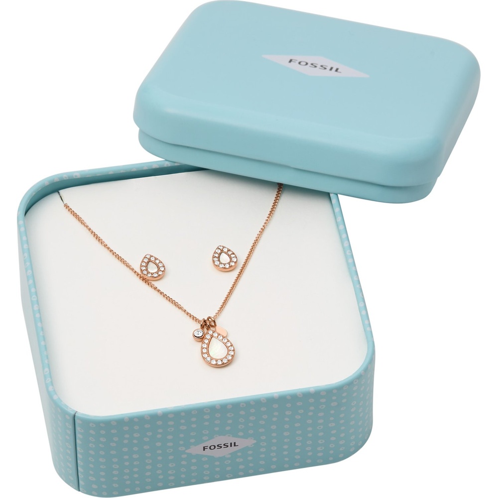 Fossil Set de bijoux Acier inoxydable Bijoux