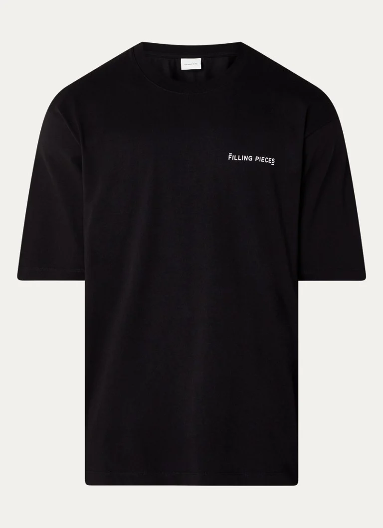 Tricou cu logo Boxy Filling Pieces