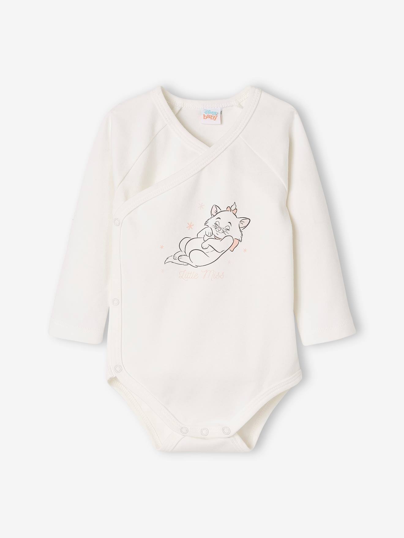 Ensemble bébé fille dors-bien + body + bonnet DS® Marie les Aristochats rose