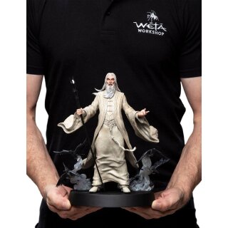 Der Herr der Ringe Figures of Fandom PVC Statue Saruman the White 26 cm