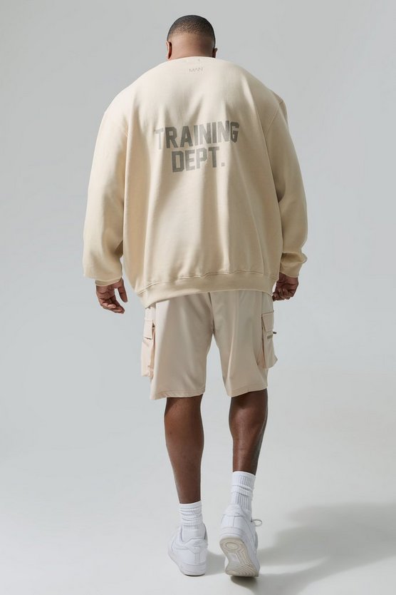 Plus Active Oversized Training Dept. Sweatshirt