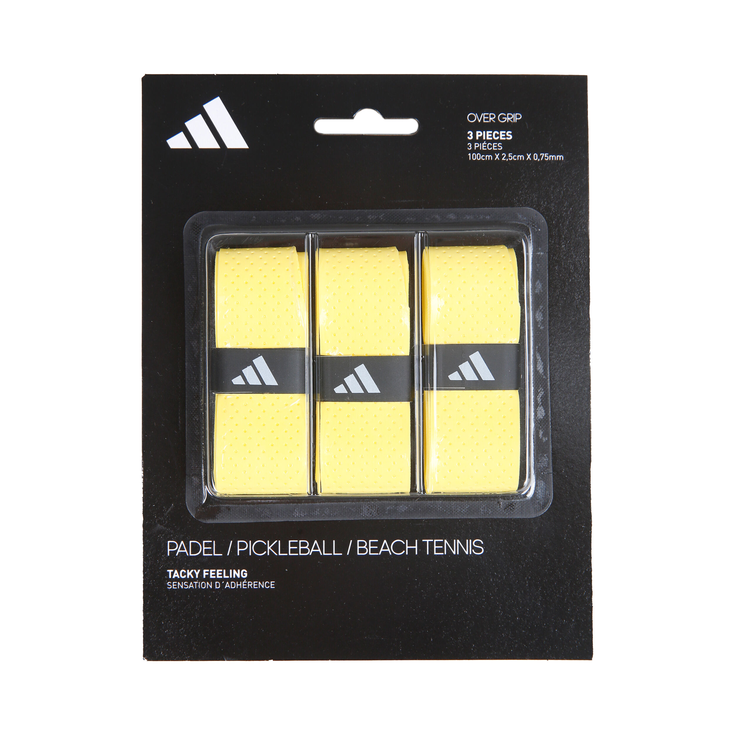 Padel Overgrip 3er Pack - Gelb